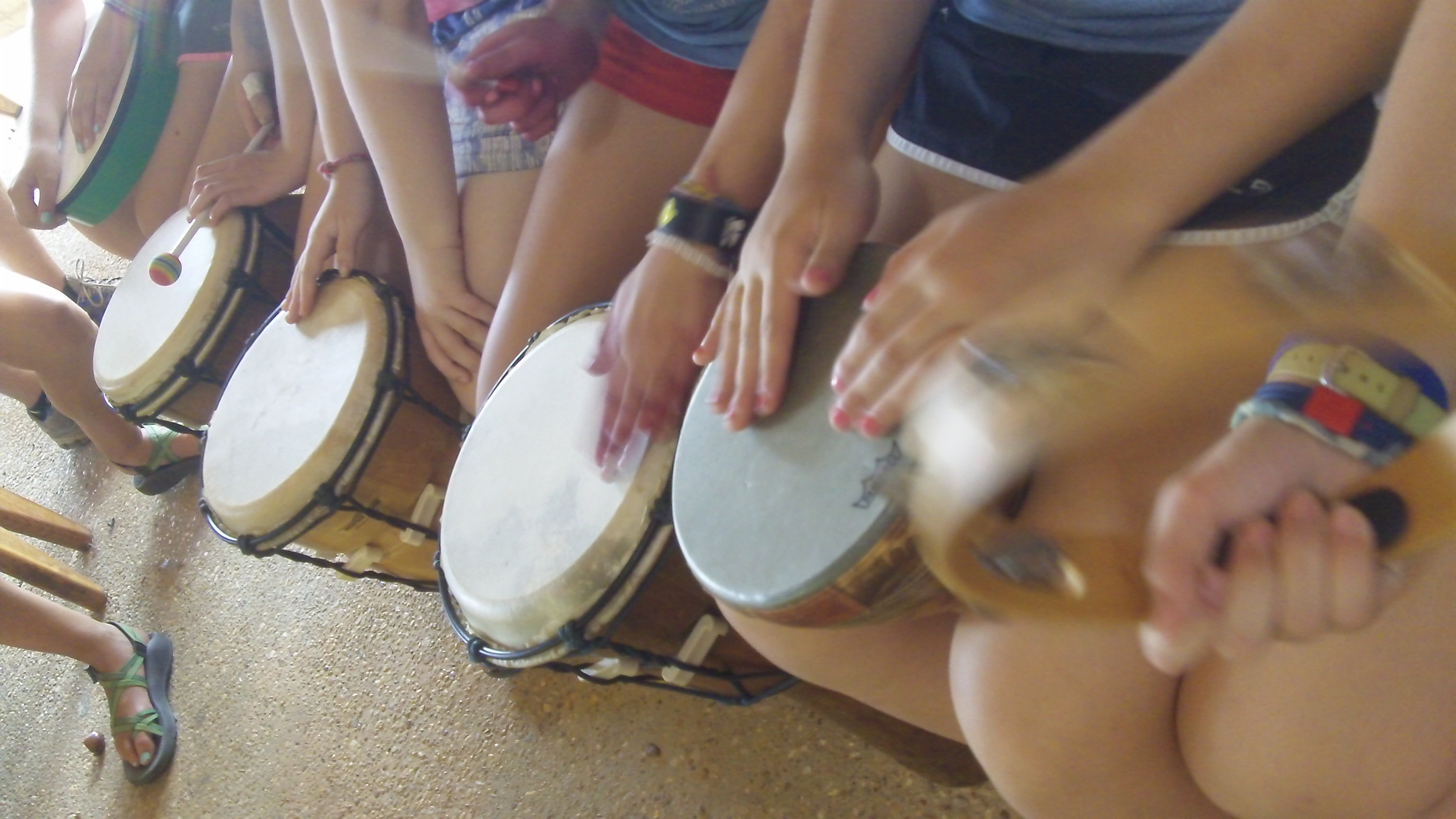 Beatin' Path brings drums & percussion for all participants and works to build community, one beat at a time.
